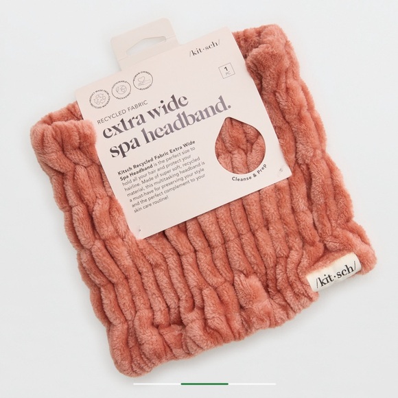 NWT Kitsch Eco-Friendly EXtra Wide Spa Headband - Picture 1 of 3